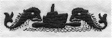 U.S. embroidered dolphins for whites - image